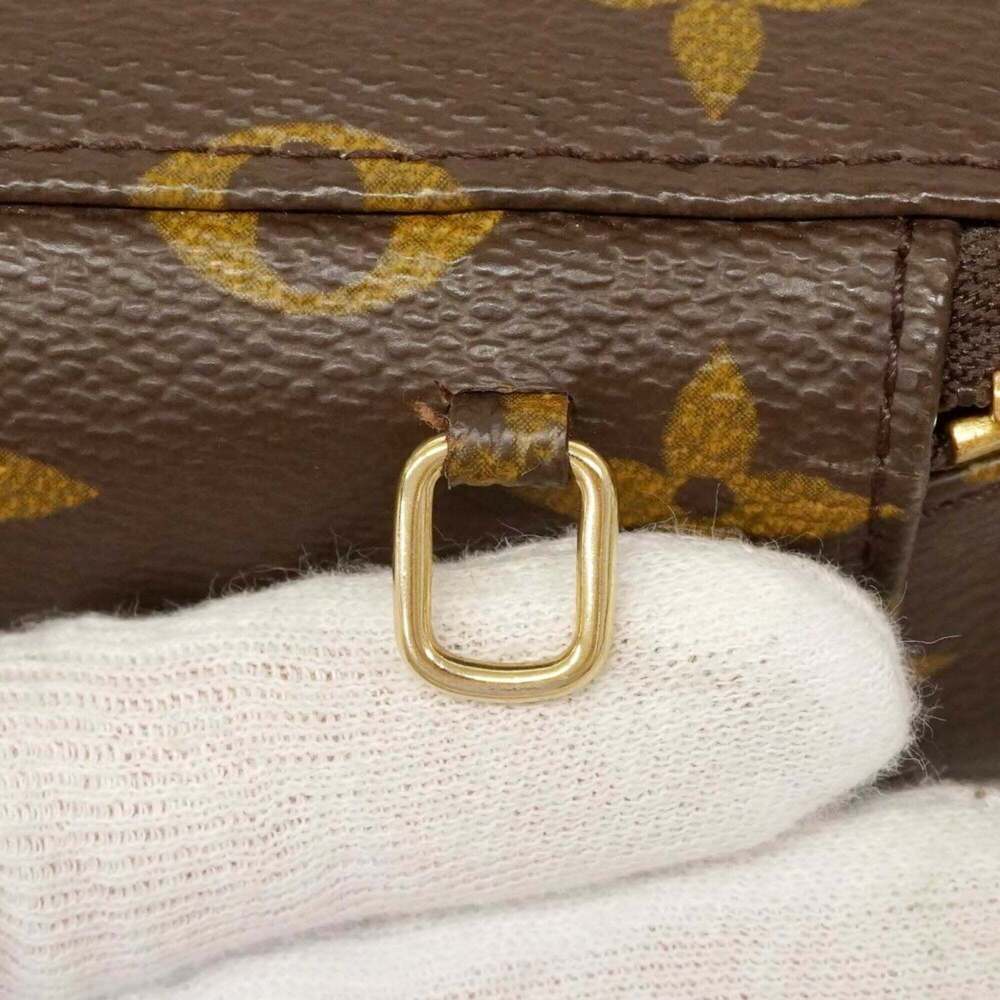 LOUIS VUITTON Brown Monogram Pochette Pouch - Picture 9 of 10